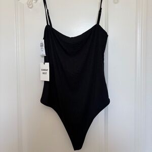Aritizia Sunday Best Camille black bodysuit